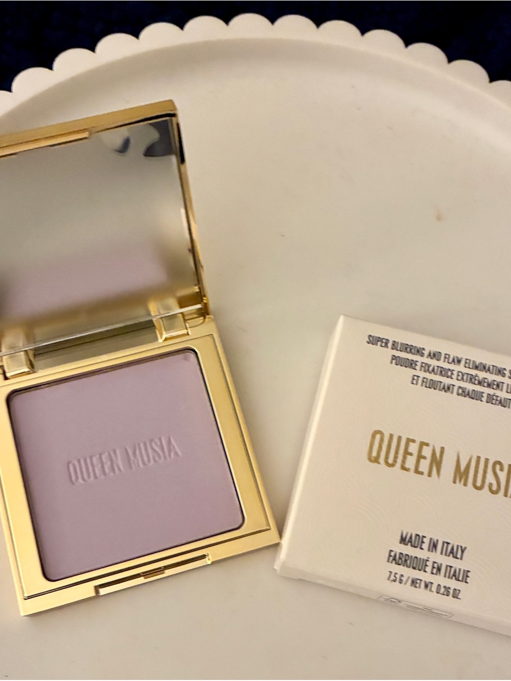 Queen Musia Setting Powder Shade Ethereal Lilac NIB $56 Retail